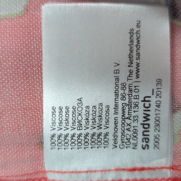 Short sleeve dress, size 40( 6/8) - Picture 5 of 6